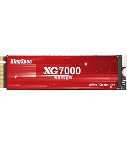 Amazon | KingSpec SSD M.2 NVMe 2280 PCIe Gen 4.0 x 4 最大読込