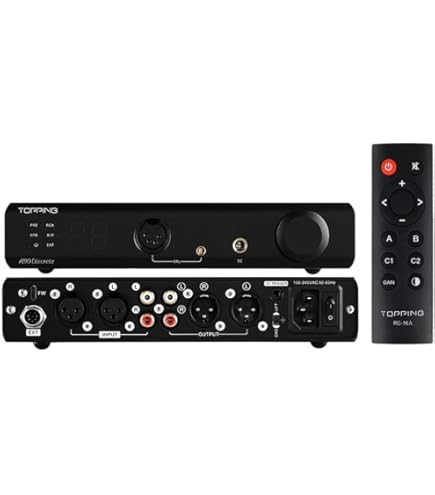 Amazon.co.jp: TOPPING A90 フルバランス ヘッドホンアンプ XLR