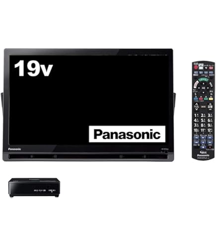 Amazon.co.jp: Panasonic UN-19CF9-K 19V Portable LCD TV Private