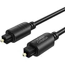 Amazon | 光ケーブル,CableCreation スリムなToslink 光デジタル