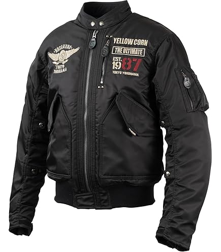 Amazon | イエローコーンウィンタージャケットYB-3321-BK-M