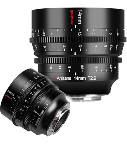Amazon.co.jp: 7artisans 35mm T2.0 シネレンズ フルフレーム L