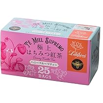 Amazon.co.jp: Lakshimi(ラクシュミー) 極上はちみつ紅茶 ティーバッグ