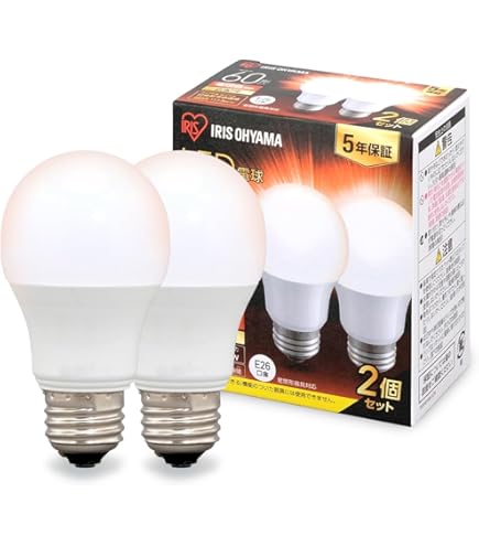 Amazon | パナソニック 電球形蛍光灯 パルックボール 60形・電球色 2個