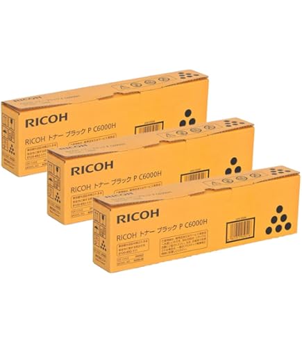 Amazon.co.jp: 【純正品】RICOH リコー トナーカートリッジP C300H 4色