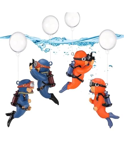 Amazon.co.jp: アクアリウム 水槽 オブジェ 月と熊/ウサギ 装飾