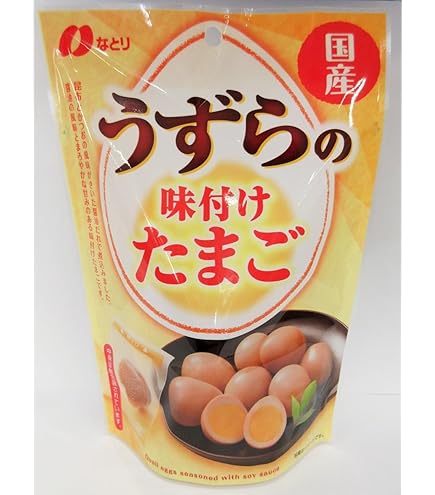 Amazon.co.jp: なとり うずらの味付けたまご燻製 83g×5袋 : おもちゃ