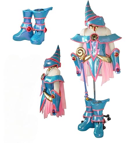 Amazon.co.jp: 豪華版 遊戯王 ブラックマジシャンガール コスプレ衣装