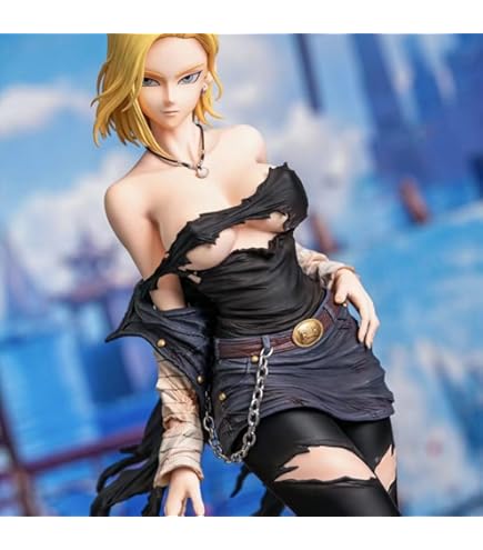 Amazon.co.jp: Yestic 人造人間18号 1/4スケール フィギュア 塗装済み