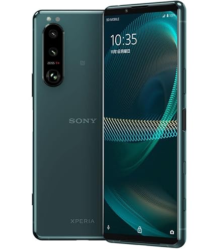 Amazon | ソニー Xperia 5 V ブラック SIMフリースマホ XQ-DE44 B