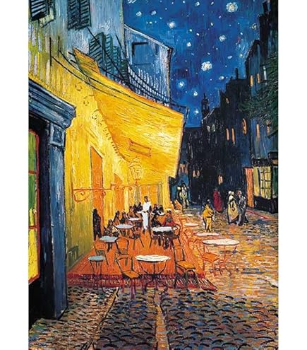 Amazon | ゴッホ 夜のカフェテラス パズル 500ピース ジグソーパズル