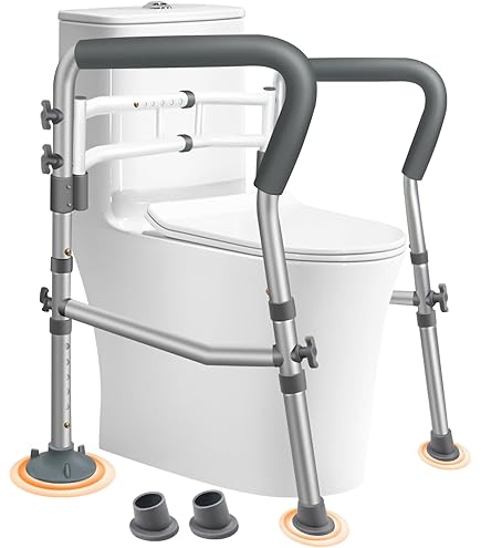 Amazon.co.jp: [EWC772R]TOTO トイレ用手すり（はね上げタイプ） 床