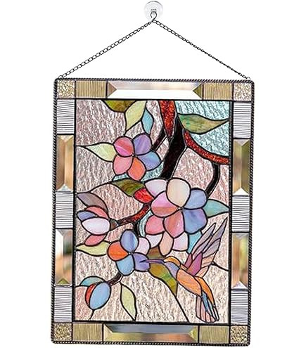 Amazon.co.jp: 生命の木/生命の樹 ステンドグラス アートガラス