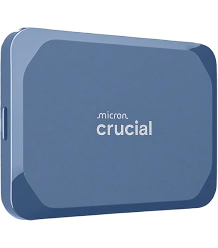Crucial X9 4TB Portable SSD - Up to 1050MB/s Read - PC and Mac
