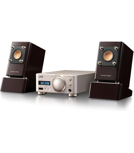 Amazon | JVCケンウッド コンパクトコンポーネントシステム ブラック