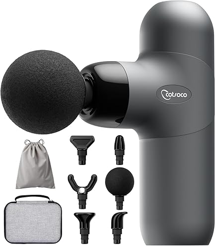 Amazon | Fascia Gun マッサージ 筋肉弛緩マッサージャー 99 振動速度