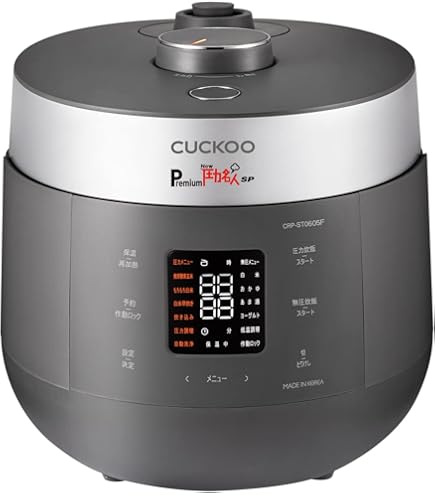 Amazon | CUCKOO 発芽玄米 圧力釜 IH炊飯器 ツインプレッシャー 6合