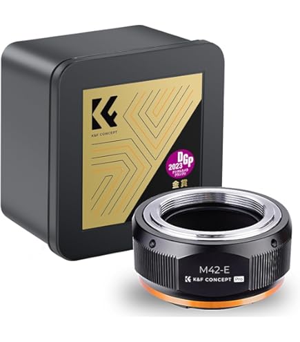 Amazon | 【新型】K&F CONCEPT マウントアダプター M42-NEX IV M42