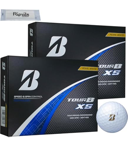 Amazon.co.jp: ブリヂストン ゴルフボール TOUR B XS パールホワイト 2