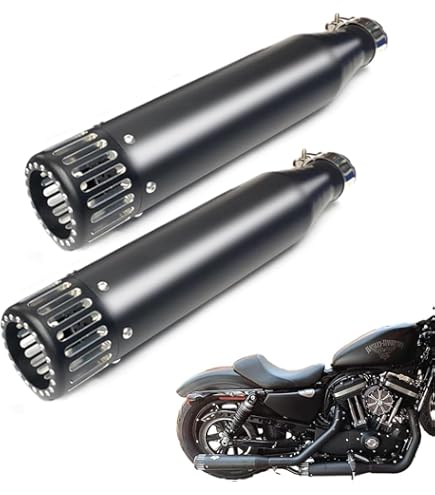 Amazon | ハーレー Raw XLCH ハイヘッダー パイプ マフラー スポーツ