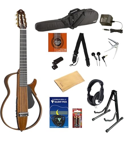 Amazon | ヤマハ サイレントギタークラシックギター SLG120NW LAB SLG