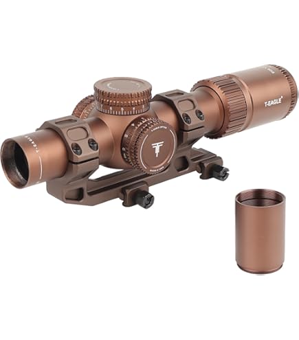 Amazon.co.jp: T-EAGLE ライフルスコープ 1.2-6x24IRHK-DE可変倍率