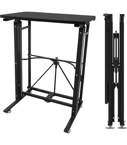 Amazon.co.jp: Levit8 スタンディング用折り畳みデスク (L) : 文房具