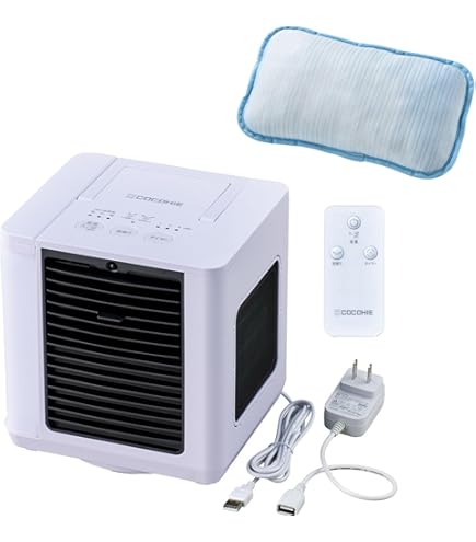 Amazon.co.jp : ショップジャパン ここひえ R4 2022年モデル 扇風機 冷