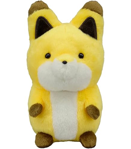 Amazon.co.jp: タヌキとキツネ もっちぃもっちぃ ぬいぐるみ M mocchi