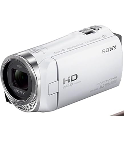 Amazon.co.jp: Sony Handycam HDR-CX670 HD Camcorder White 30x