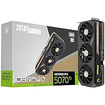 Amazon | ZOTAC GAMING GeForce RTX 5070 Ti SOLID OC 16GB GDDR7