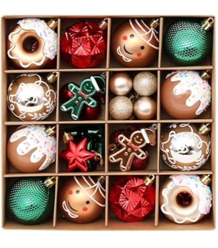 Amazon | Flying tiger ガラス オーナメント クリスマスツリー