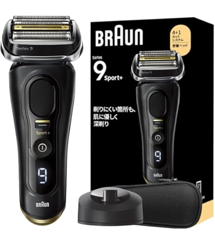 Amazon | ブラウン メンズシェーバー シリーズ9 9075cc 4枚刃 | Braun