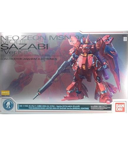 Amazon | 塗装済完成品MG 1/100MSN-04サザビーVer.Ka | プラモデル 通販