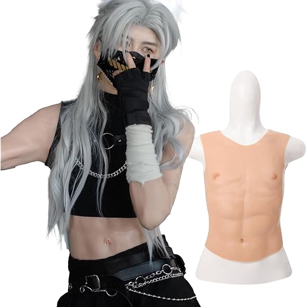 Amazon.co.jp: [gskinart] [肌芸] 筋肉スーツ コスプレ 偽筋肉