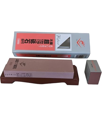 Amazon.co.jp: エビ印 本職超セラミックス砥石 台付 #5000 SS-5000