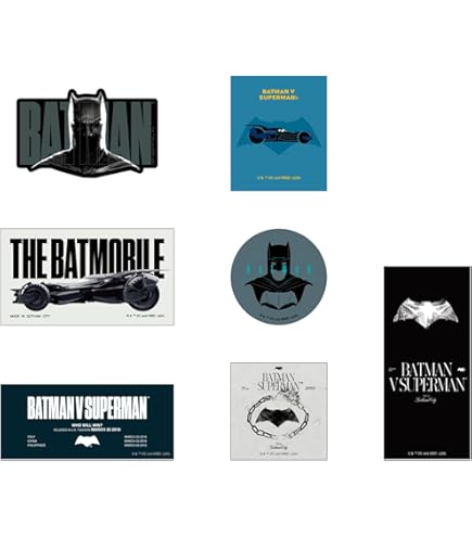 Amazon | バットマン85周年 ステッカーセット(BATMAN FOREVER) IS1049