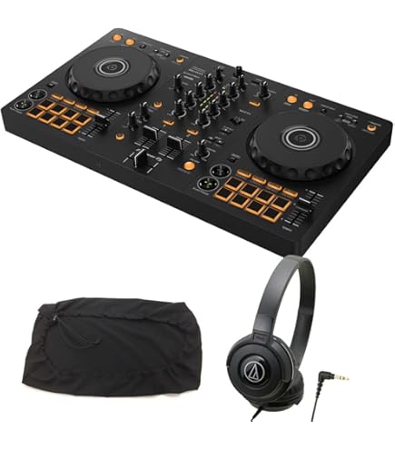 Amazon | DJコントローラー DDJ-FLX4 + PCスタンド + ダストカバー