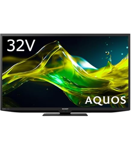 Amazon.co.jp: Sharp Aquos LC-32W25-W 32V LCD TV, High Definition