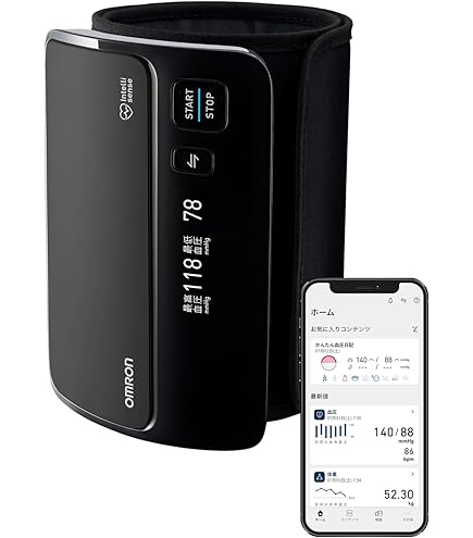 Amazon | オムロン 体重体組成計 カラダスキャン KRD-608T2-BK