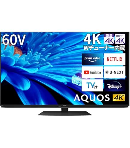 Amazon.co.jp: シャープ 60V型 液晶 テレビ AQUOS LC-60US40 4K HDR