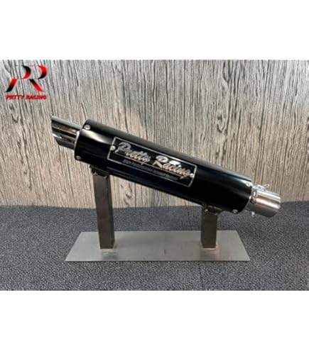 Amazon | PRETTY RACING製 50.8π PRETTY製 アルミサイレンサー