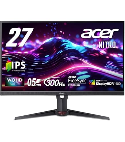Amazon.co.jp: Acer ゲーミングモニター Nitro 27インチ 高速/広色域