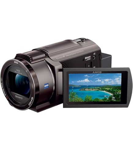 Amazon | SONY 4Kビデオカメラ Handycam FDR-AXP35 ブラック 光学10倍