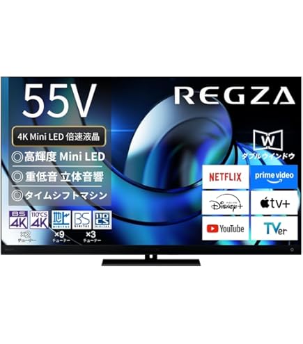 TOSHIBA REGZA 55X9400 有機EL 55インチ 外付けHDD付 TOSHIBA REGZA