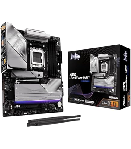 Amazon.co.jp: ASRock マザーボード B850 LiveMixer WiFi AMD Ryzen