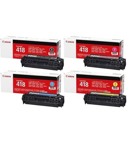 Amazon.co.jp: キヤノン トナーカートリッジ 318 4色1組 (C/M/Y/K) CRG
