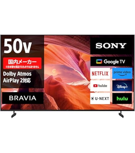 Amazon | ソニー 50V型 液晶 テレビ ブラビア KDL-50W800B フル