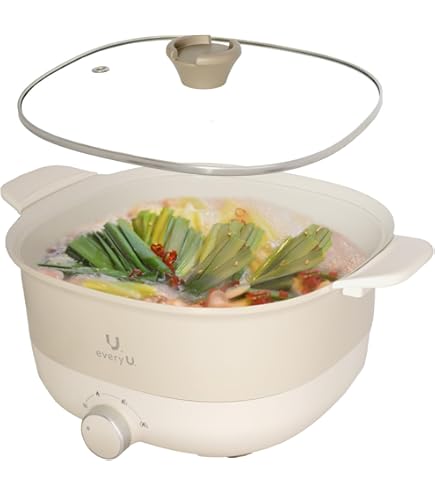 Amazon | BRUNO グリルポット ホワイト BOE029-WH | BRUNO | グリル鍋