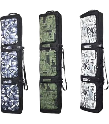 Amazon | HONSAN スノーボードケース キャスター 付き スノーボード